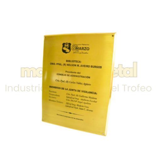 Imagen de Placa para exteriores - M4.30